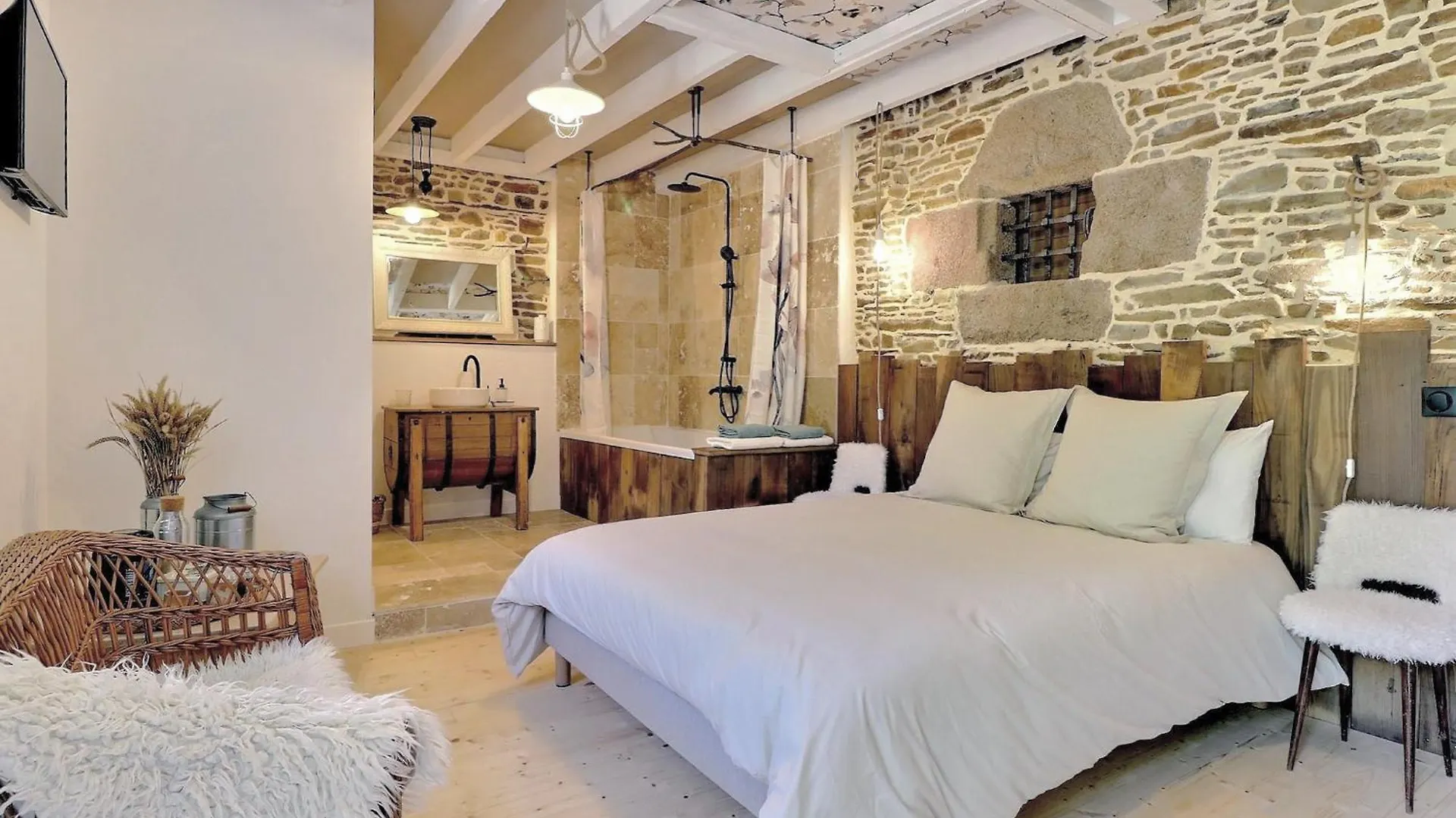 Bed and Breakfast Agritourisme Abaé à Sougéal France