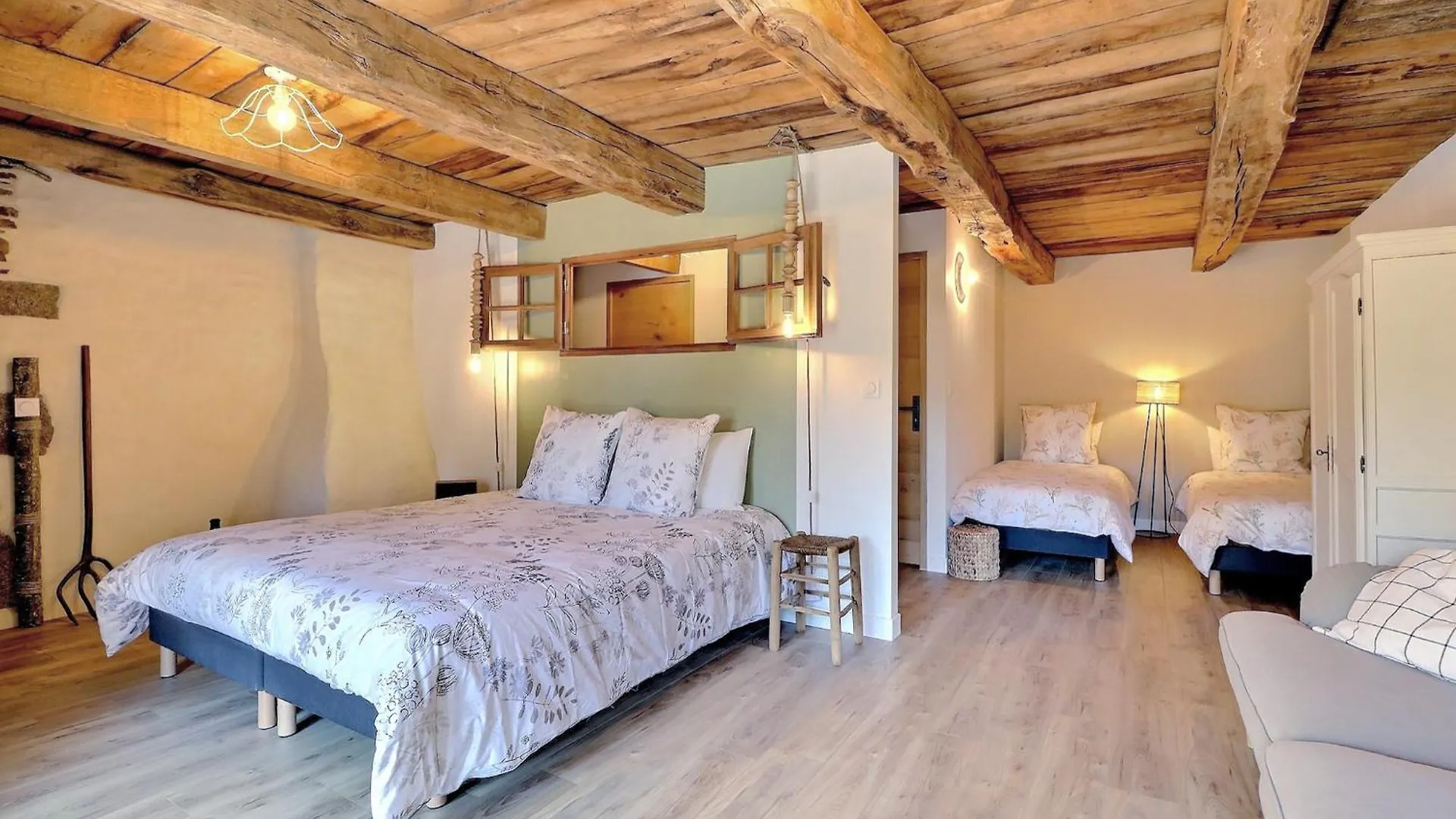 Bed and Breakfast Agritourisme Abaé à Sougéal Couette-café